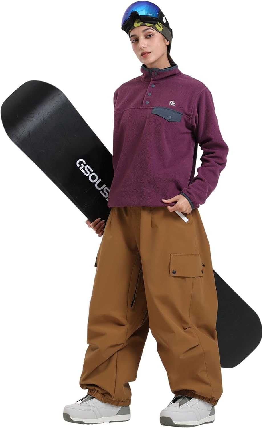 GSOU SNOW Insulated Ski Pants - Waterproof & Windproof