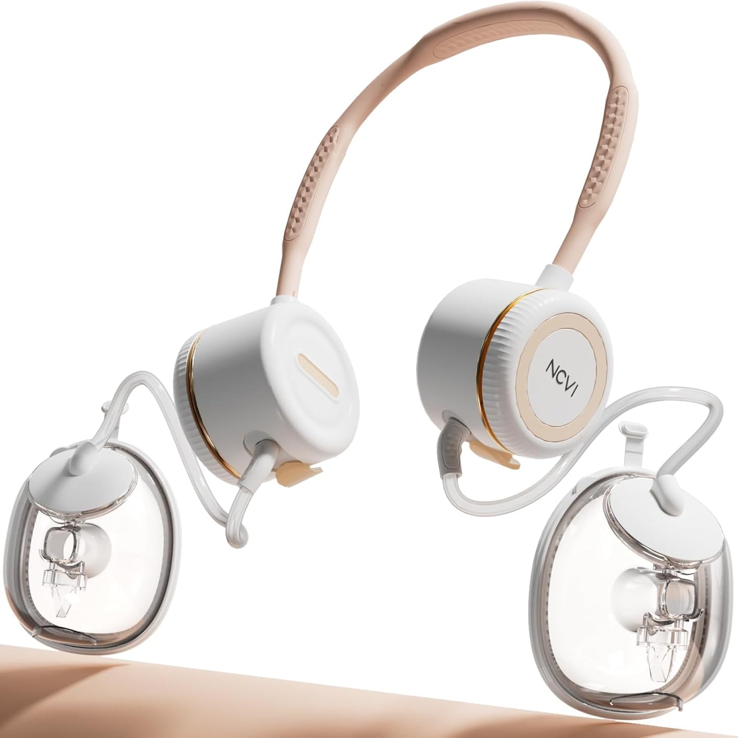 NCVI Neckband Wearable Electric Breast Pump for Busy Moms