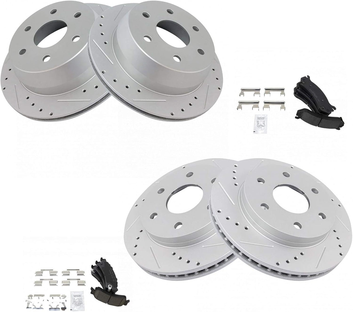 Premium Brake Pad & Rotor Kit for 99-07 Chevrolet GMC Vehicles