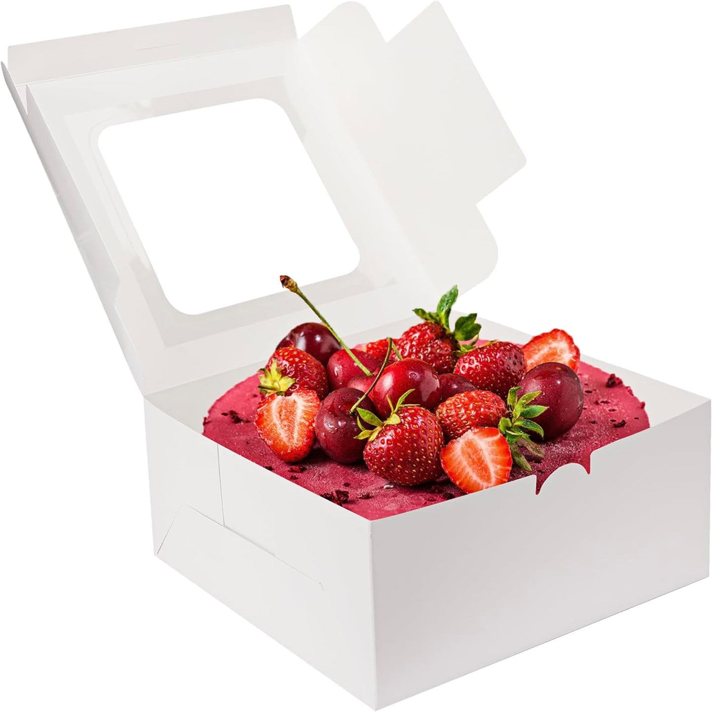 Moretoes 40pcs Cake Boxes for Pastries, Cookies, and Cupcakes