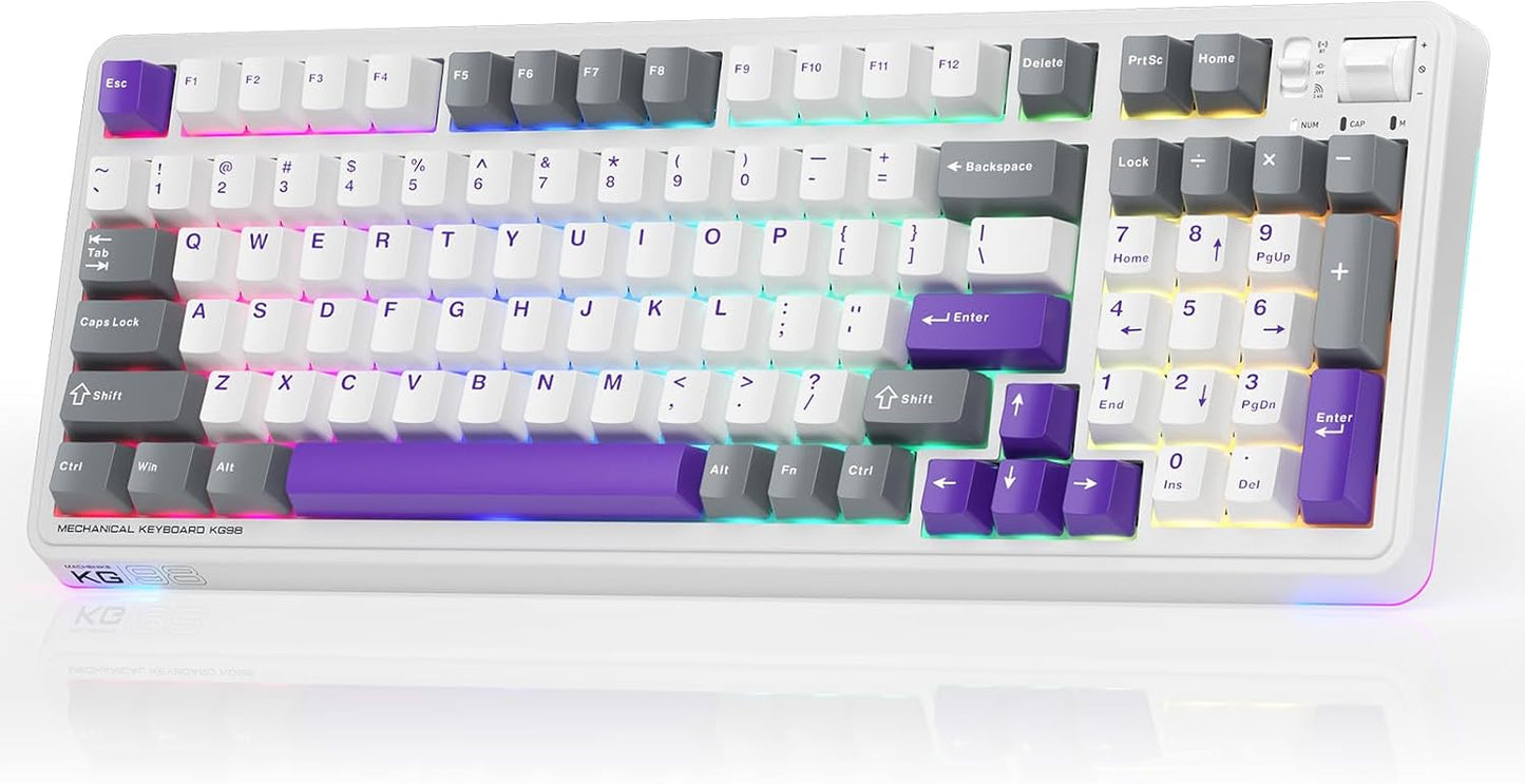 Machenike KG98 Mechanical Keyboard: Custom Gaming Experience