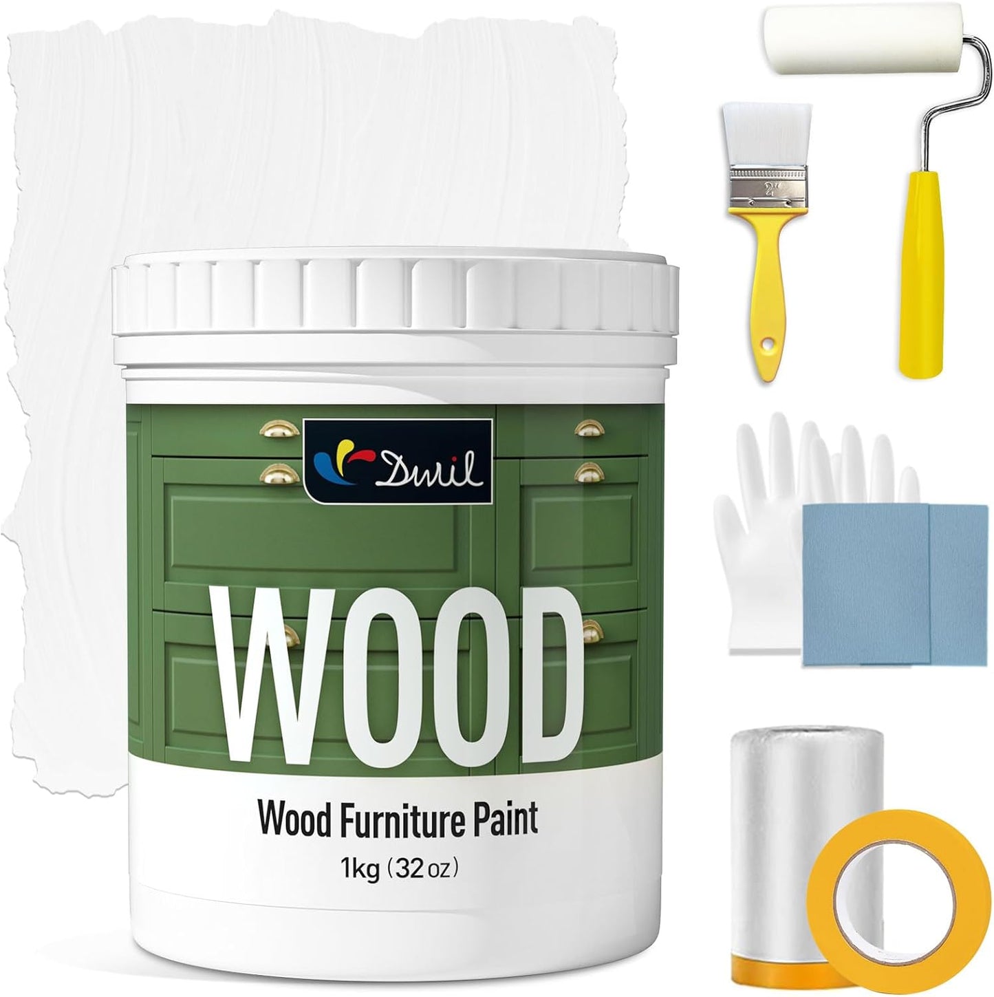 DWIL Matte Finish Furniture Paint - Easy to Apply Wood Paint