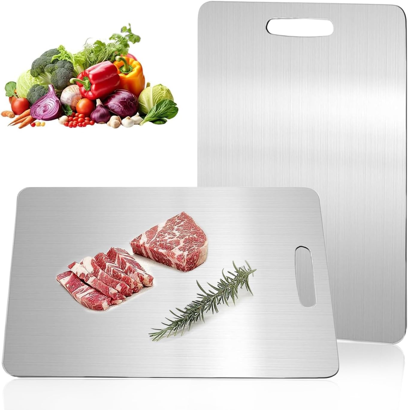Katuchef Titanium Cutting Board: Durable, Easy to Clean & Safe