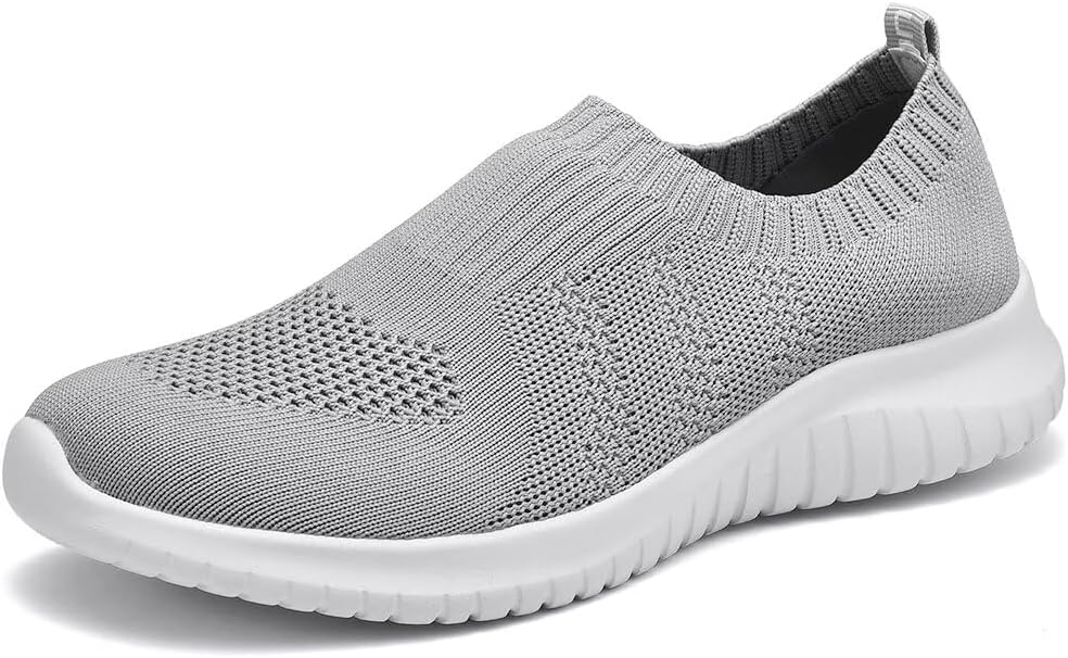 Lightweight Slip On Sneakers for Women - Breathable Casual Shoes