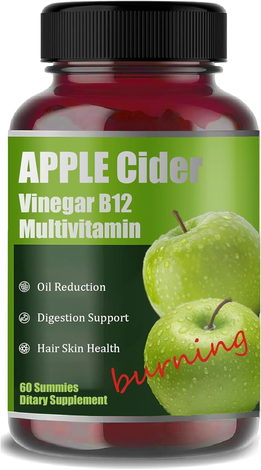 Energy Boost & Gut Health Support - ACV B12 Gummies