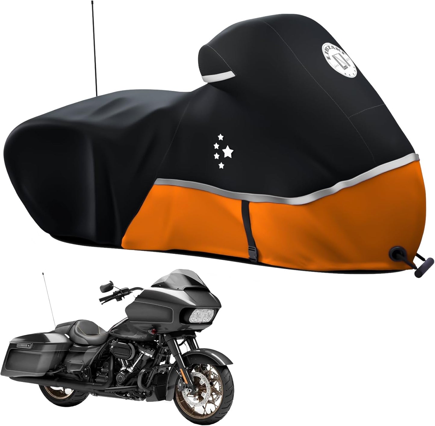Motorcycle Cover Storage for Touring Models Harley Davidson