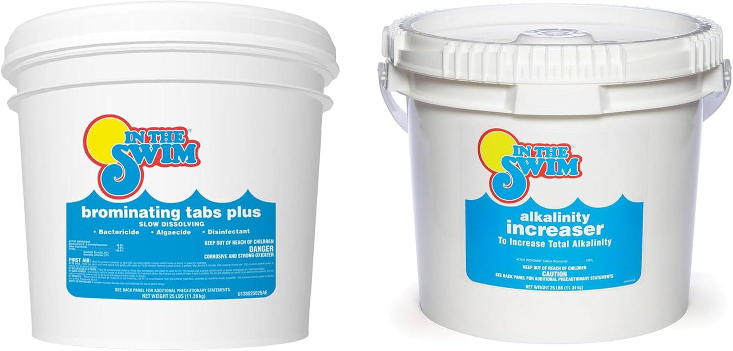 Bromine Plus and Alkalinity Increaser for Pools and Spas