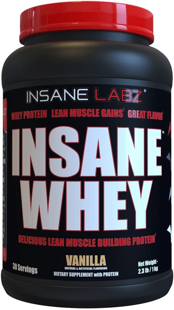 Insane Whey Protein by Insane Labz for Lean Muscle Gains