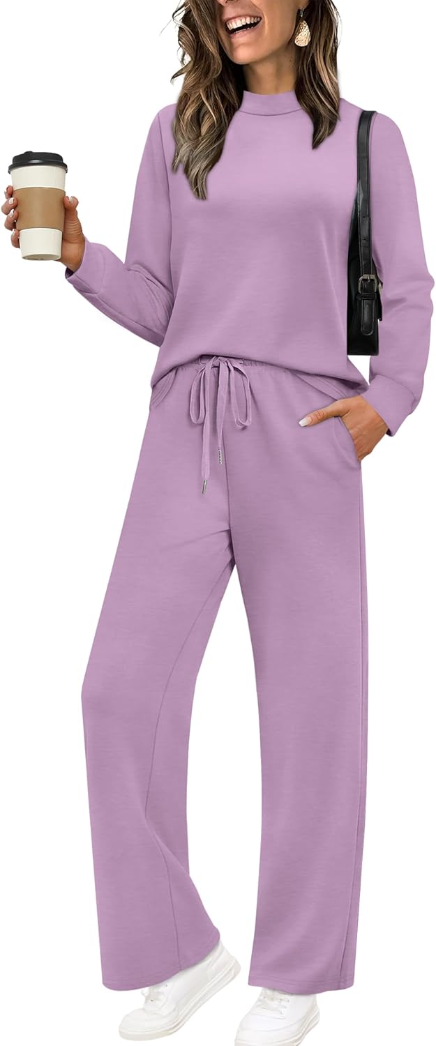 Sampeel Two Piece Sets for Women Loungewear Travel Outfits