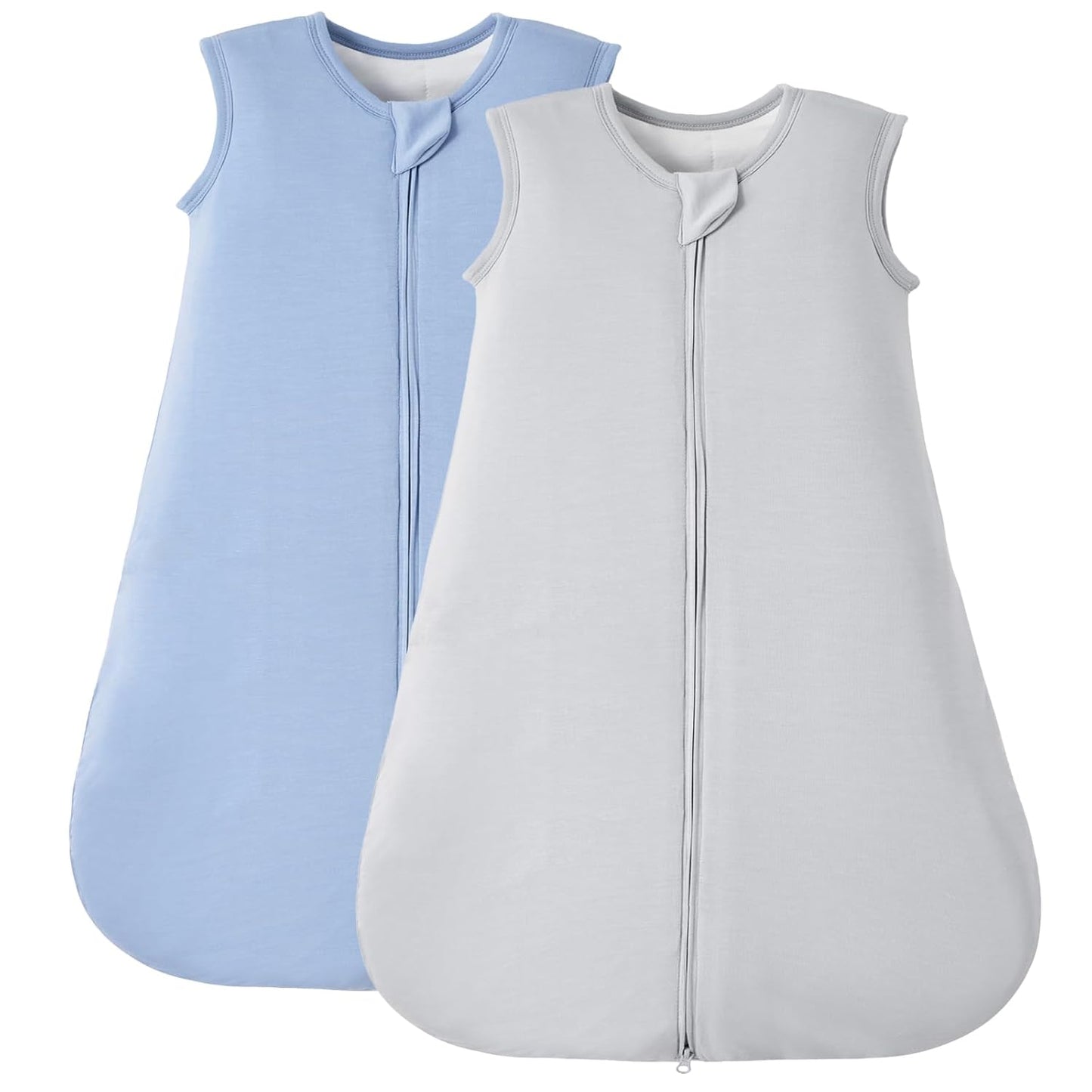 Duomiaomiao Baby Sleep Sack 2 Pack - Soft Bamboo Fabric