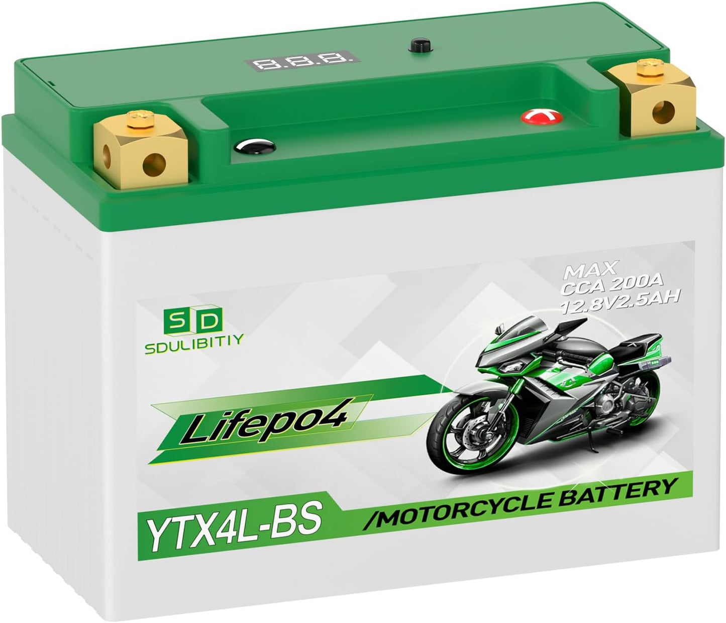 YTX4L-BS Lithium Motorcycle Battery for High Performance Power Sports