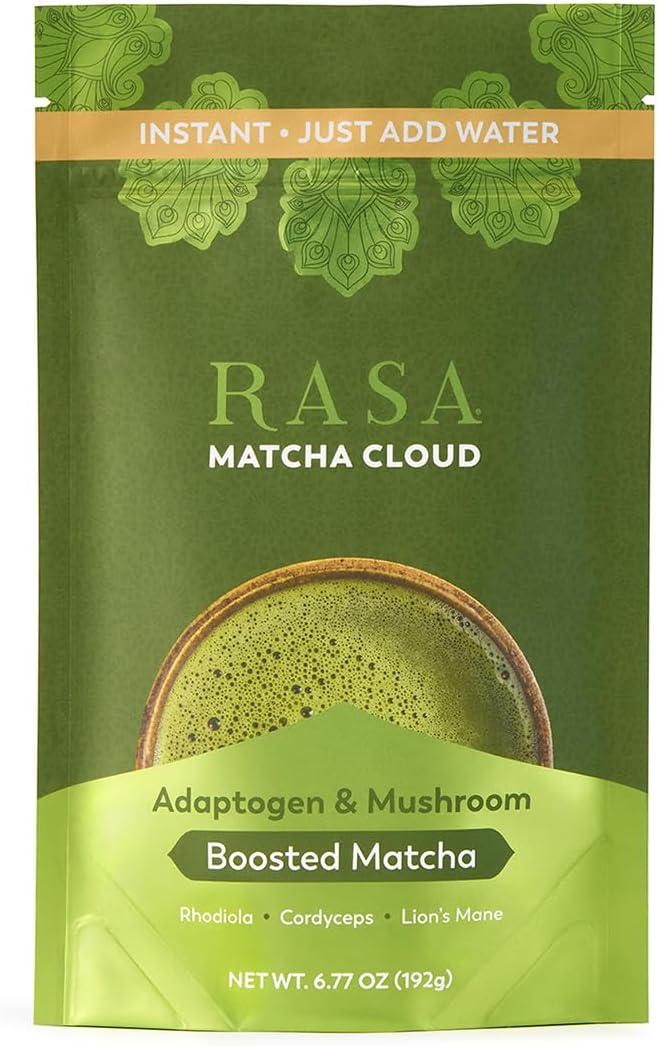 Adaptogenic Mushroom-Boosted Matcha for Energy