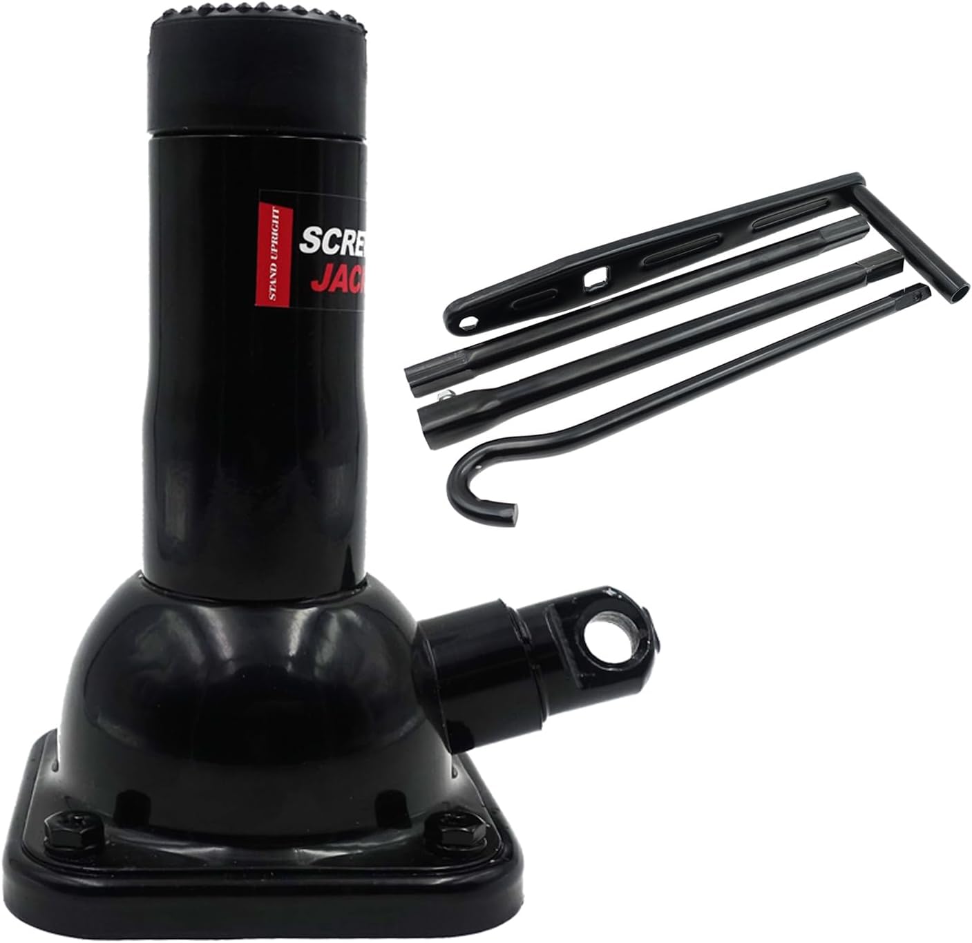 2 Ton Car Jack for Pickup Trucks, SUVs, and Trailers - Black