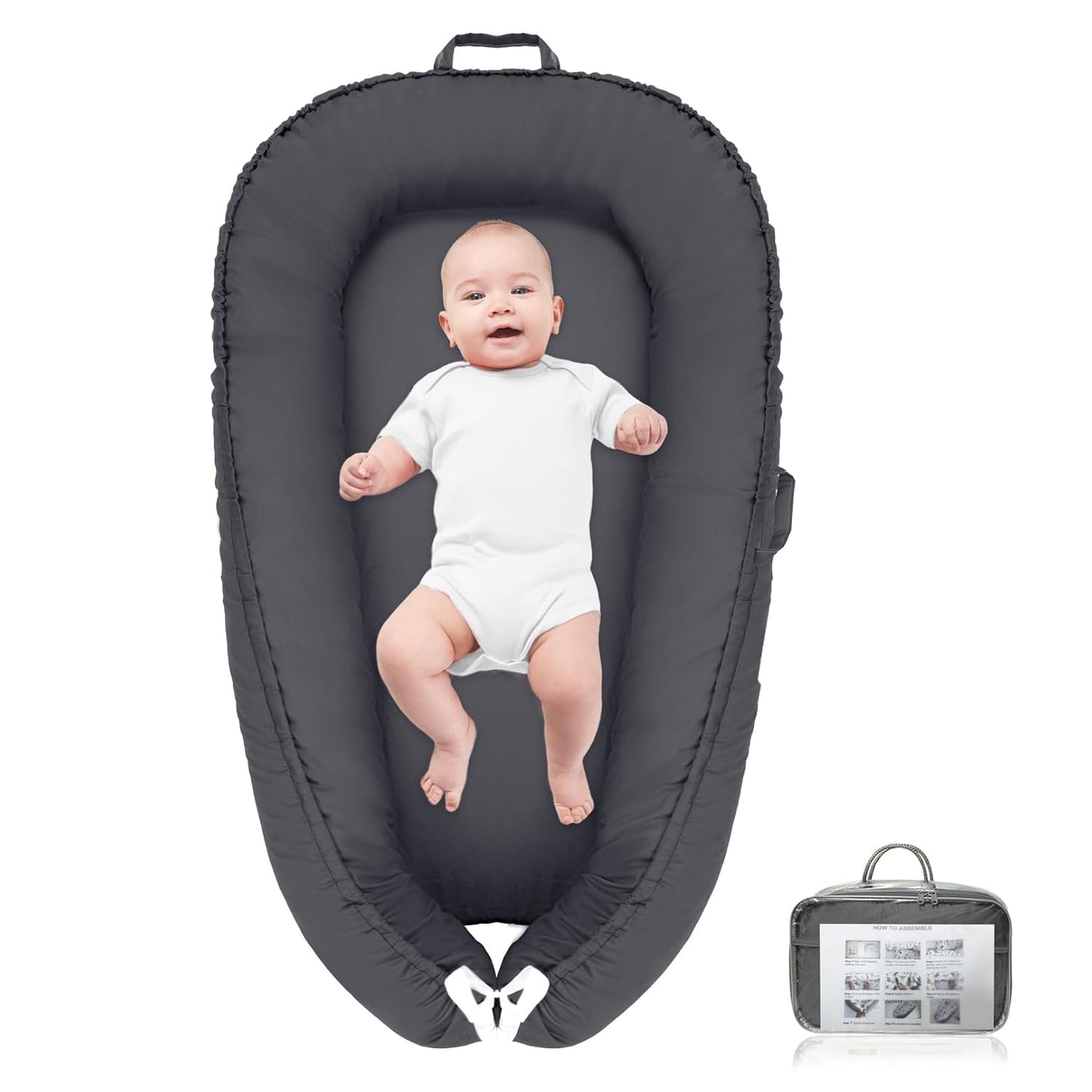 Breathe Easy with nujett Baby Lounger