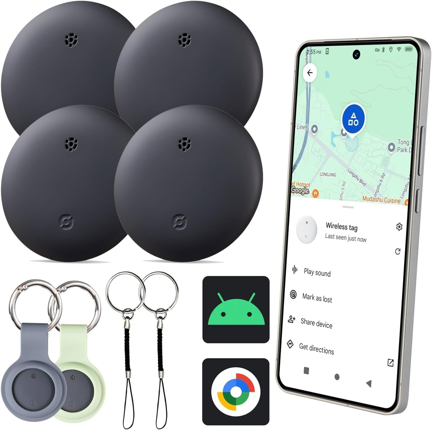 Air Tracker Tag for Android - Bluetooth Tracker for Items