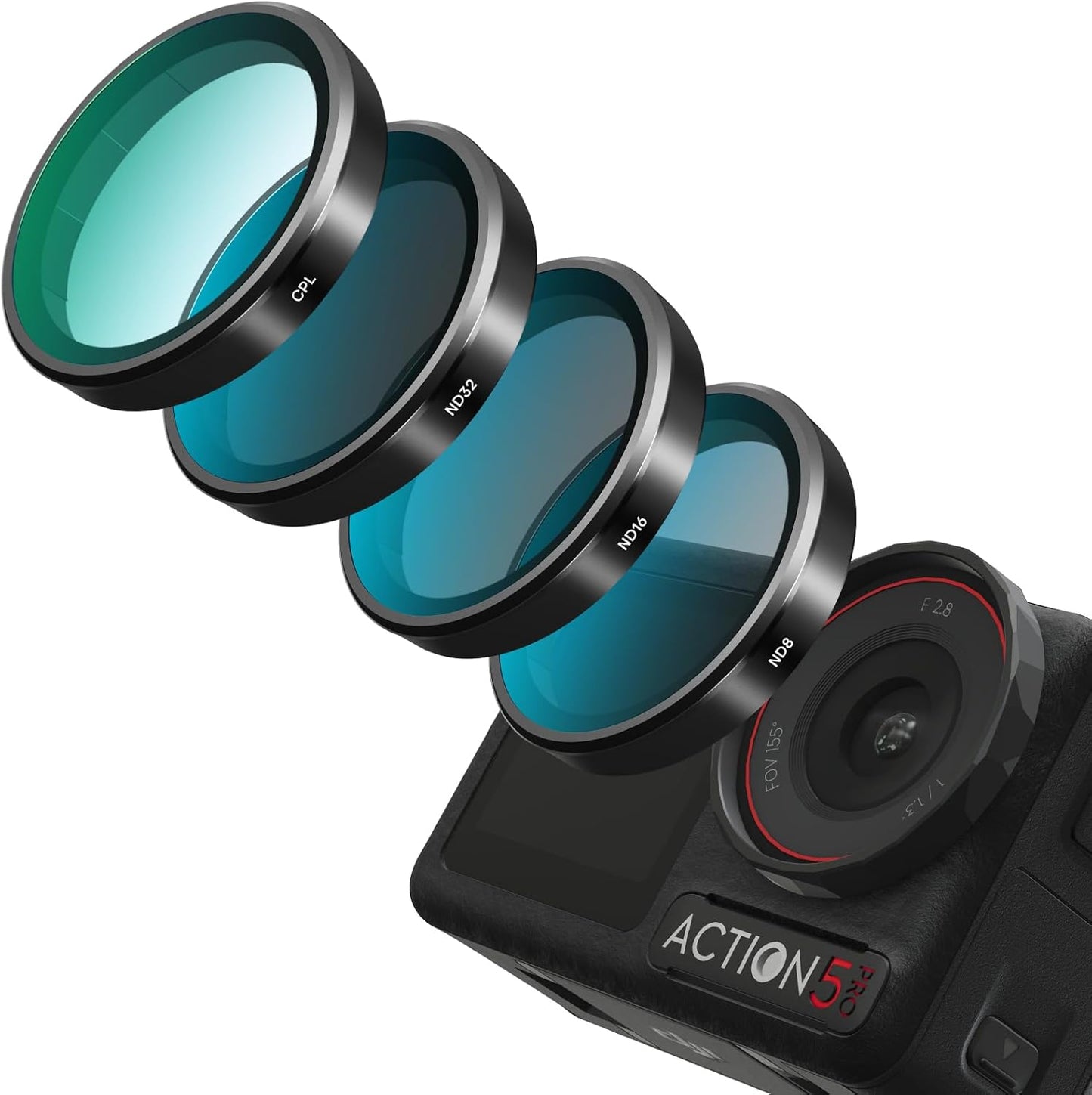 REYGEAK Lens Filter Set for DJI Osmo Action 5 Pro/4/3 Review