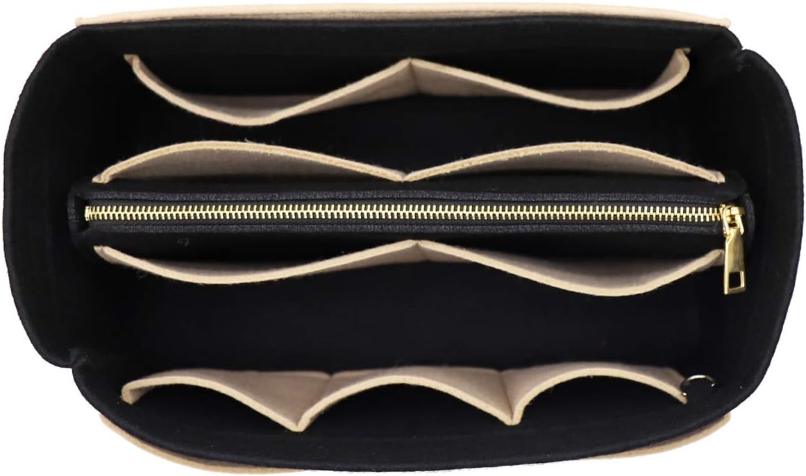 LEXSION Felt Purse Bag Organizer Insert for Speedy and Neverfull