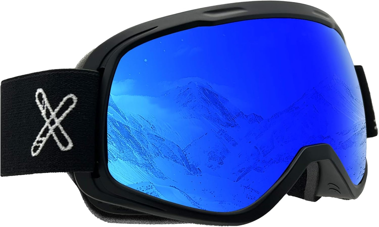 Feosger Kids Ski Goggles: Anti-Fog UV400 Spherical Lens for Ages 6-14