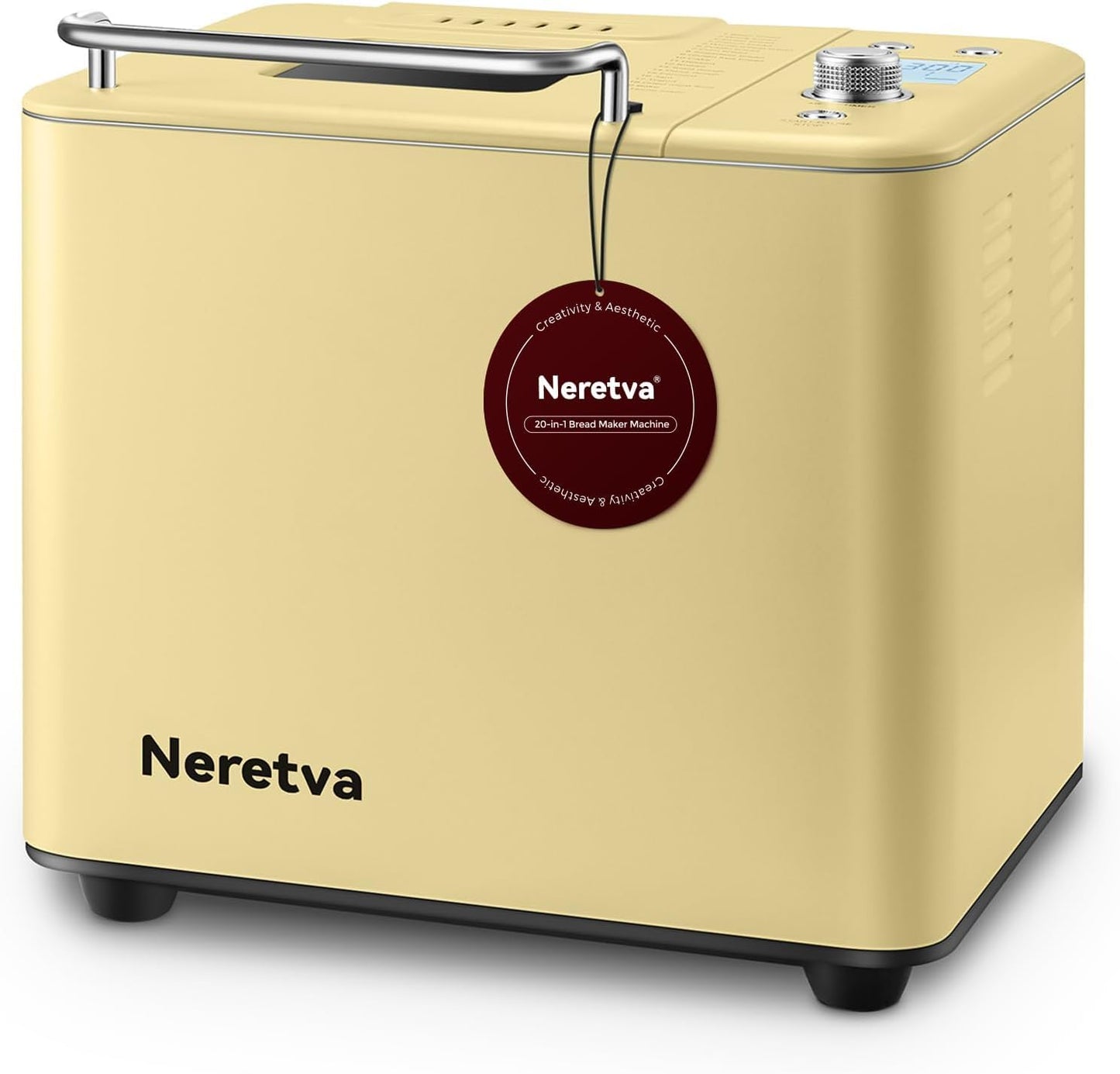 Neretva 20-IN-1 Bread Maker with Dual Heater for Perfect Bread