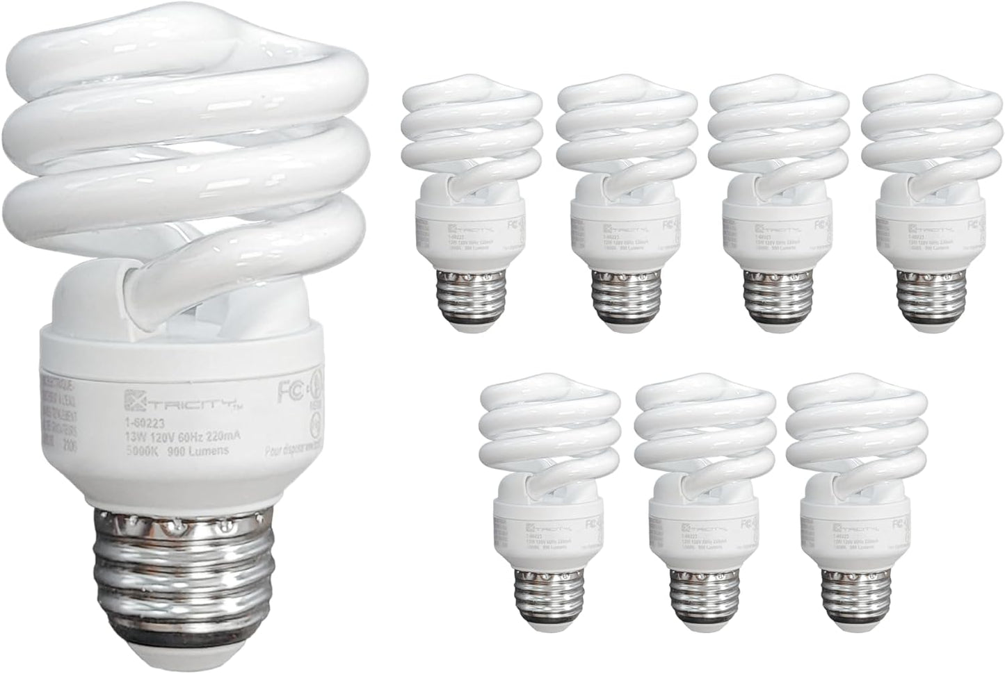 Xtricity Compact Fluorescent Light Bulbs for Bright Spaces