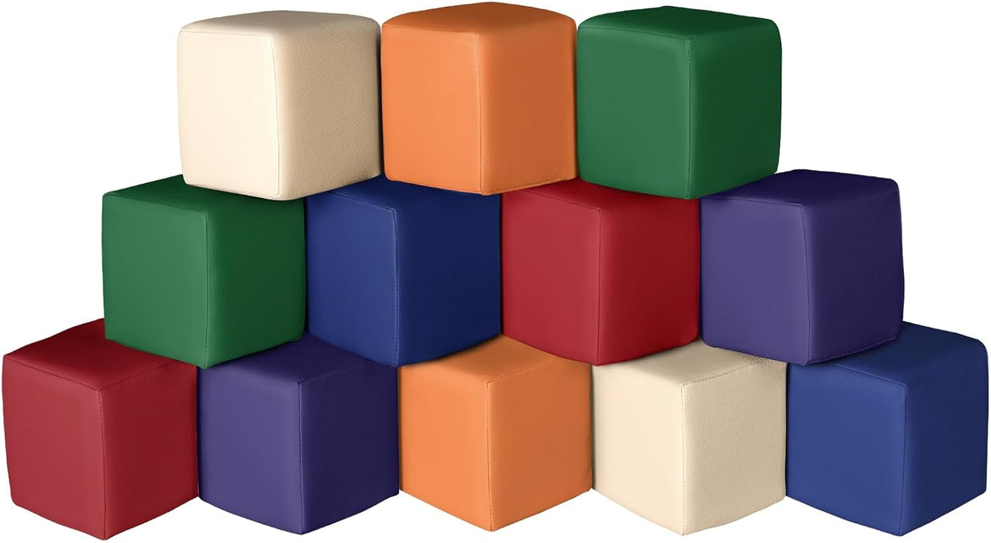 Foam Building Blocks for Kids - Colorful Soft Toddler Toys