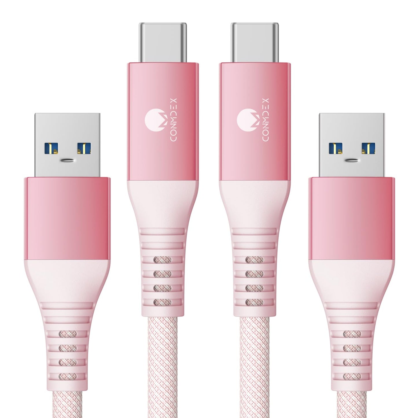 Fast Charge & Data Transfer USB-C Cable Duo