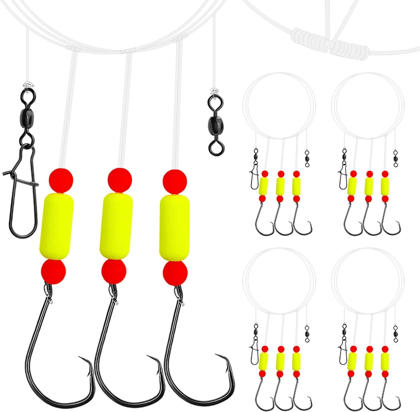 Premium Pompano Surf Fishing Rig Set by Vipfish