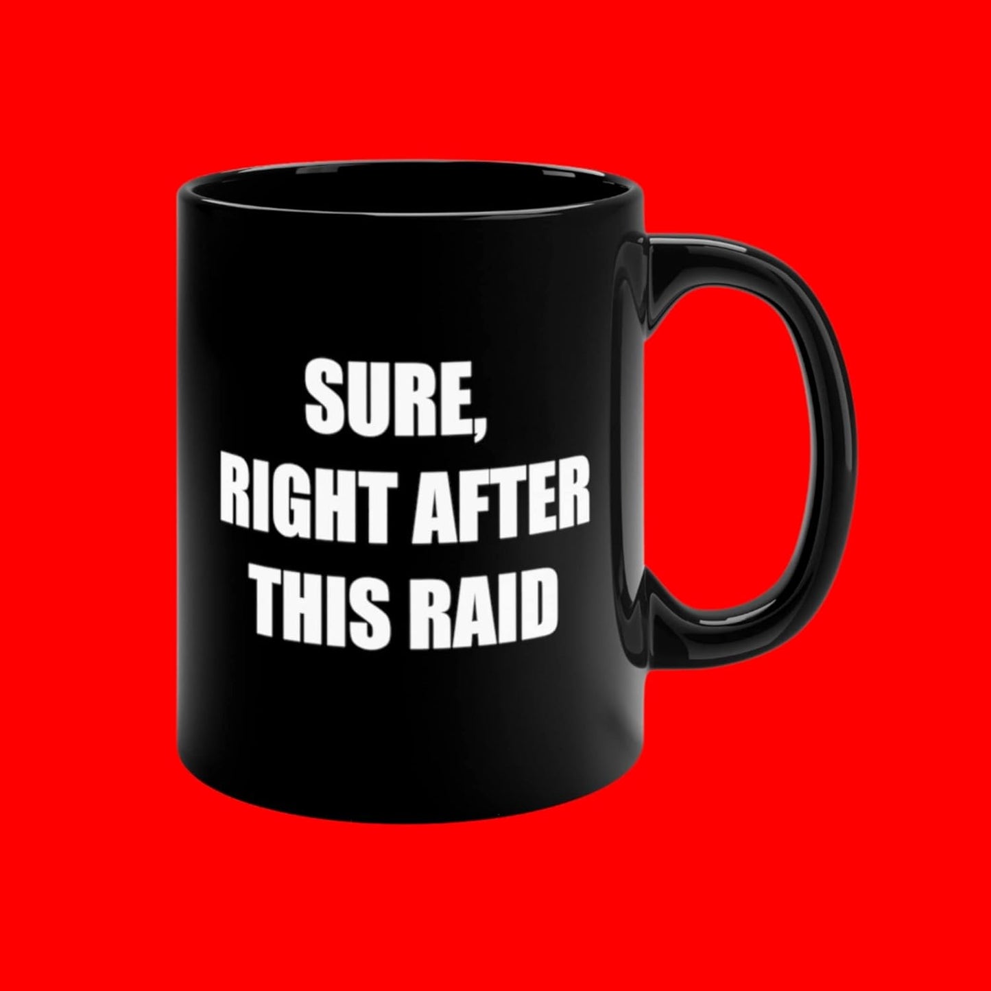 Perfect Gamer Gift: Funny Raid Mug 11 oz