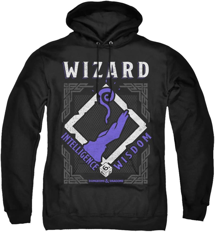 Dungeons & Dragons Wizard Unisex Adult Pull-Over Hoodie Review