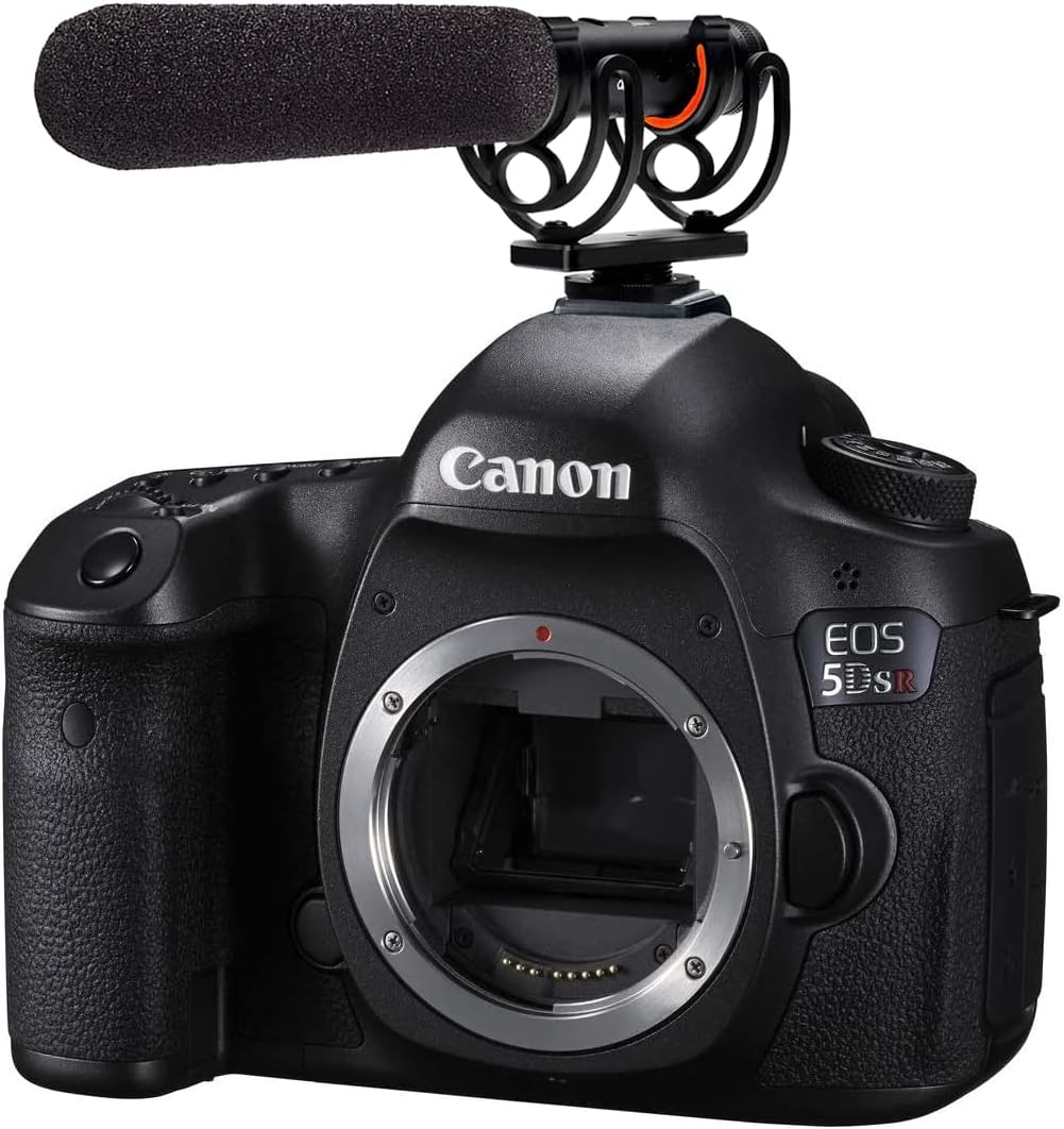 Advanced Super Cardioid Microphone for Canon EOS 5D Mark IV
