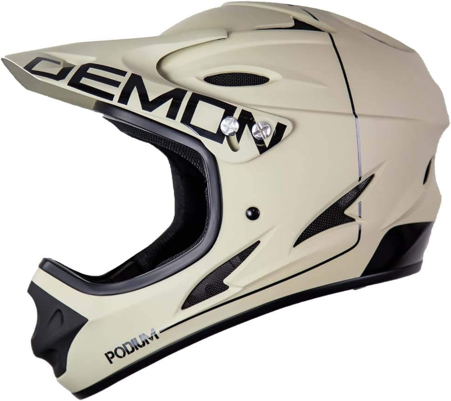 DEMON UNITED Full Face Bike Helmet - Lightweight & Breathable