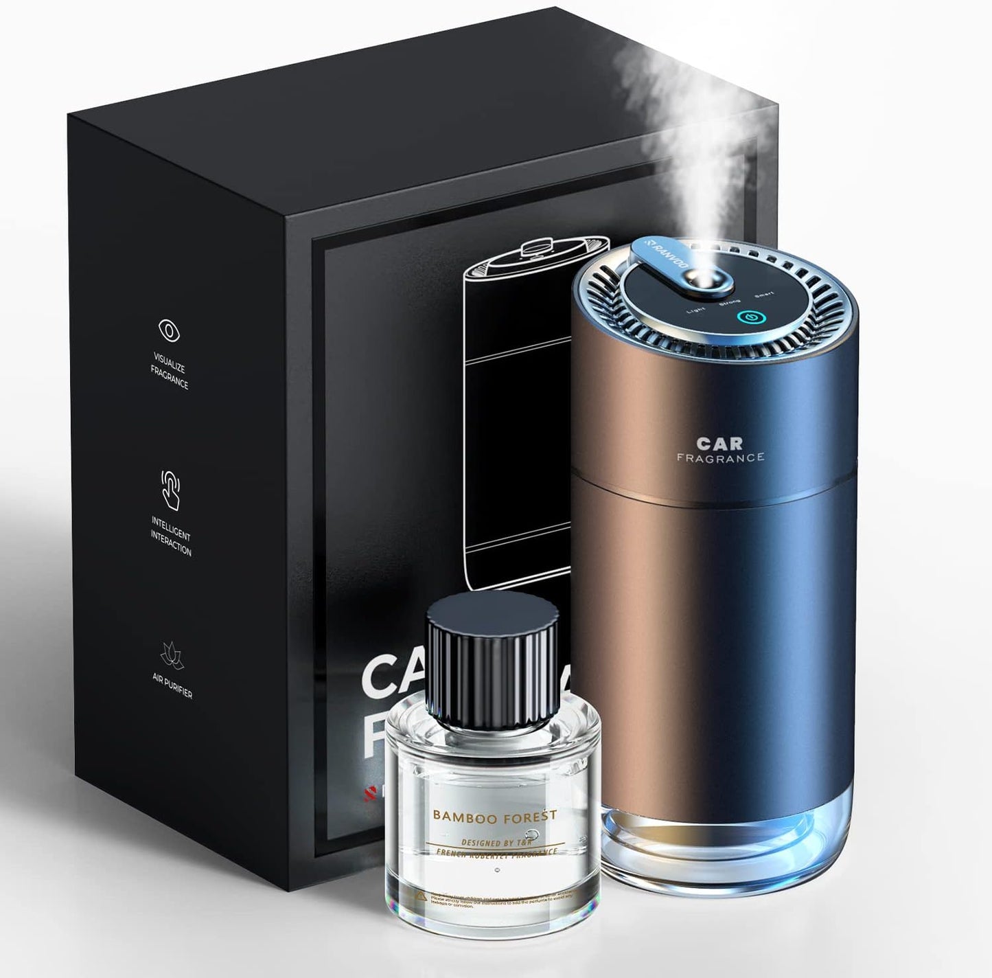 RANVOO Smart Car Air Freshener: Long-Lasting Fragrance