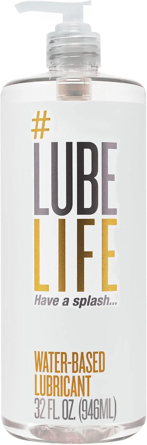LubeLife Water-Based Personal Lubricant for Men and Women