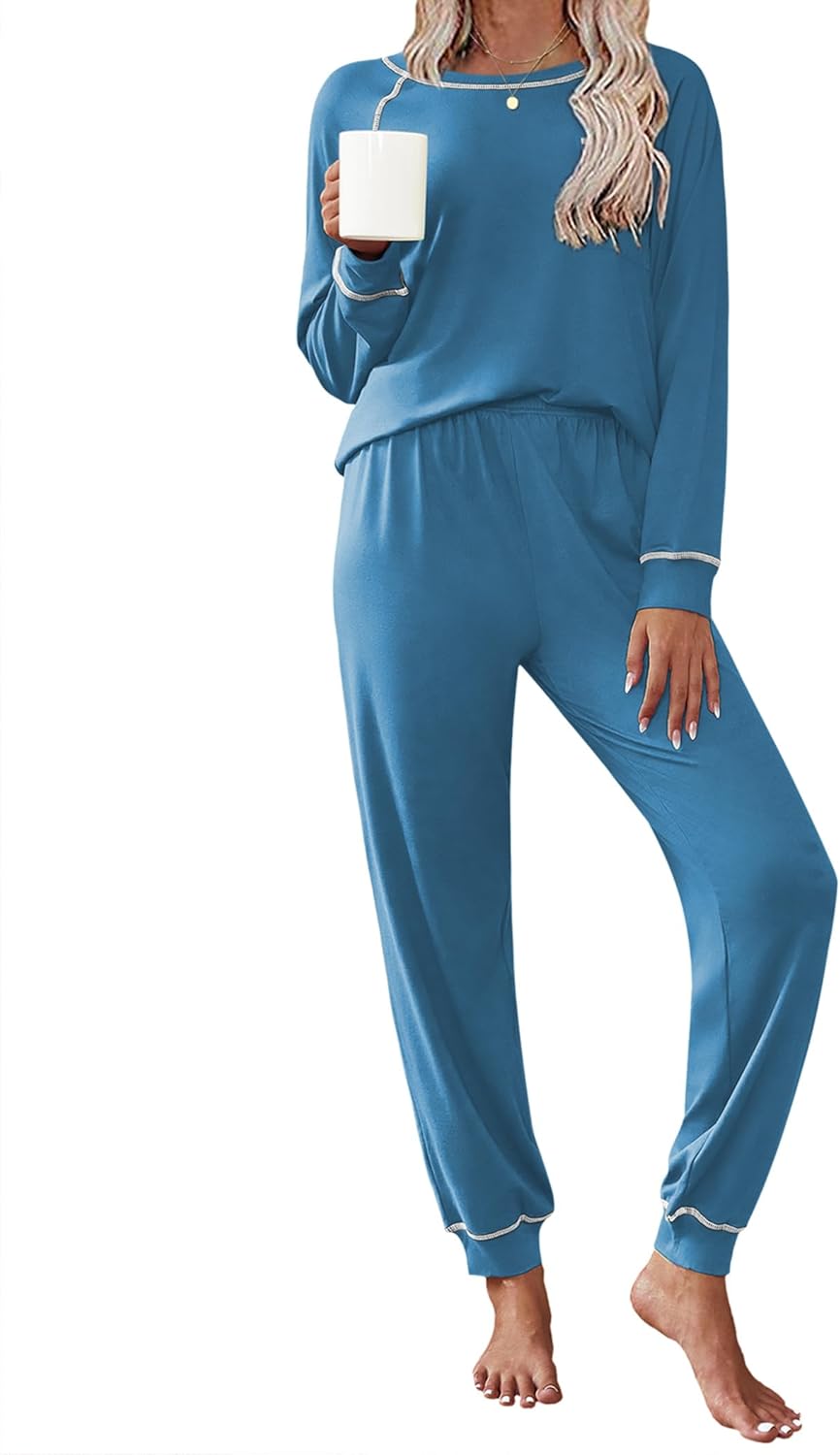 Ekouaer Pajamas Set for Women: Soft Comfy Pjs for Relaxation
