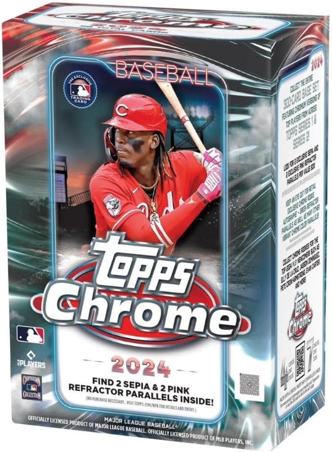 2024 Topps Chrome Baseball Factory Sealed Value Box Review