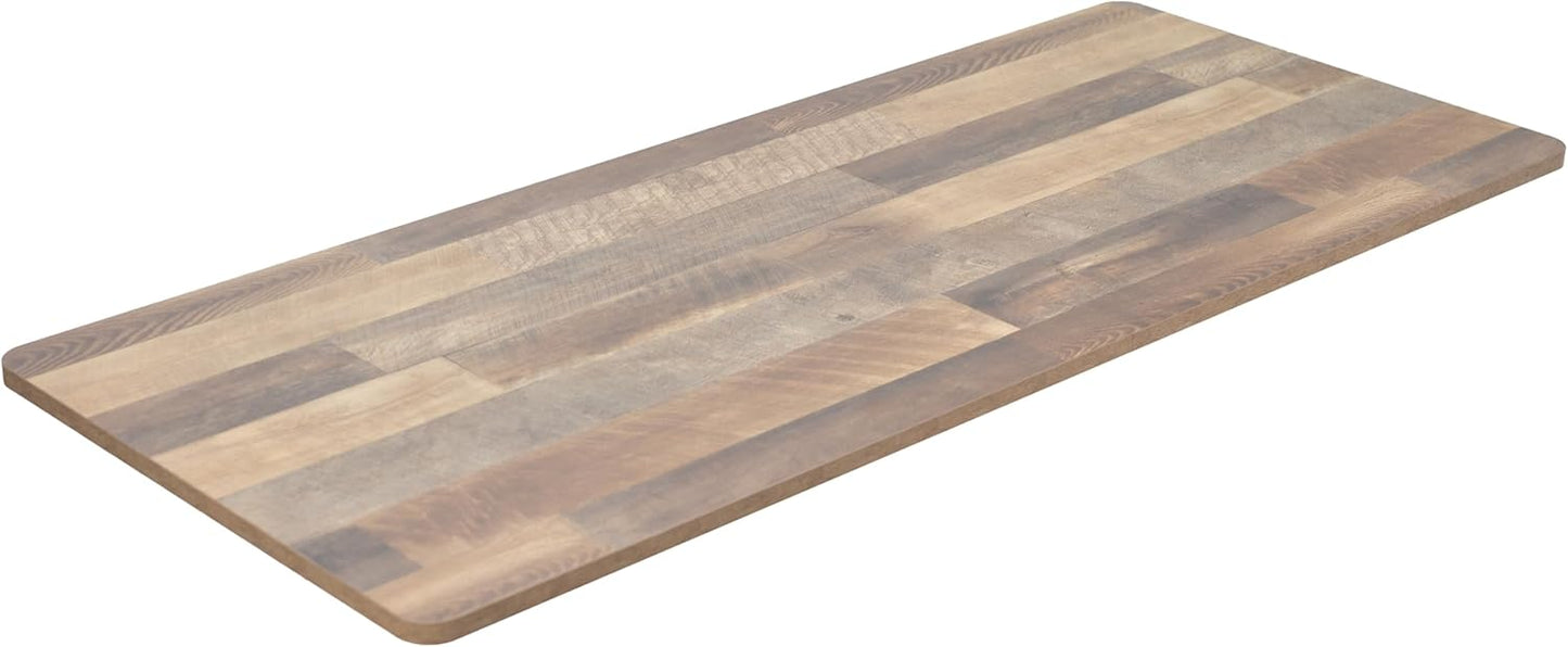 VIVO Reclaimed Wood 71 x 30 inch Solid Table Top for Desks