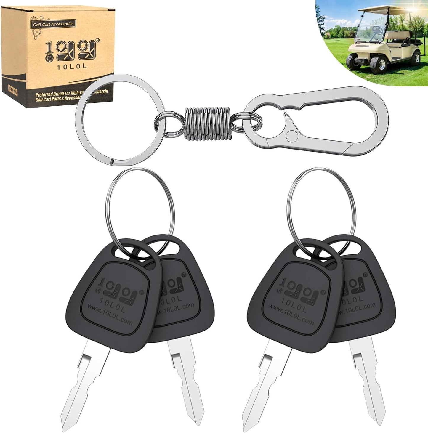 Conveniently Replace Lost Golf Cart Keys!