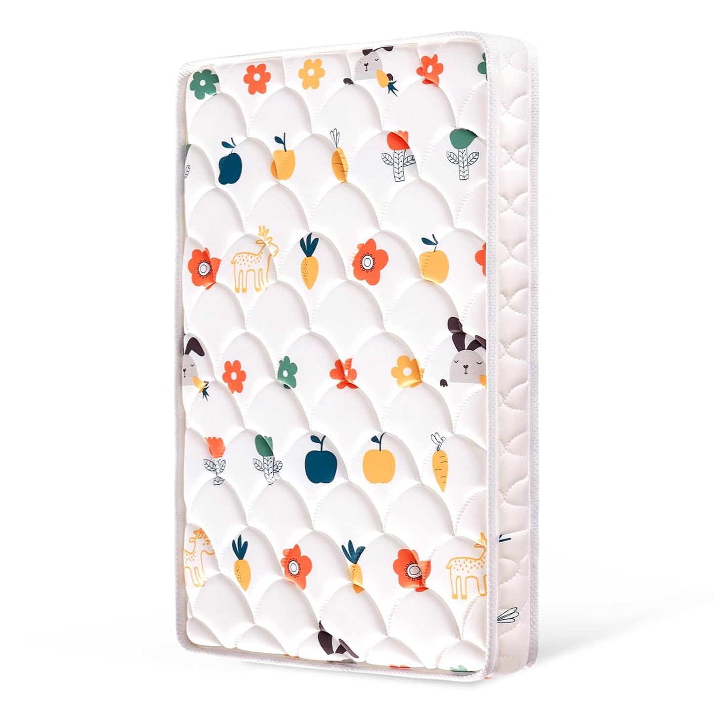 Mini Crib Mattress 38in x 24in x 4in - Firm Support and Comfort