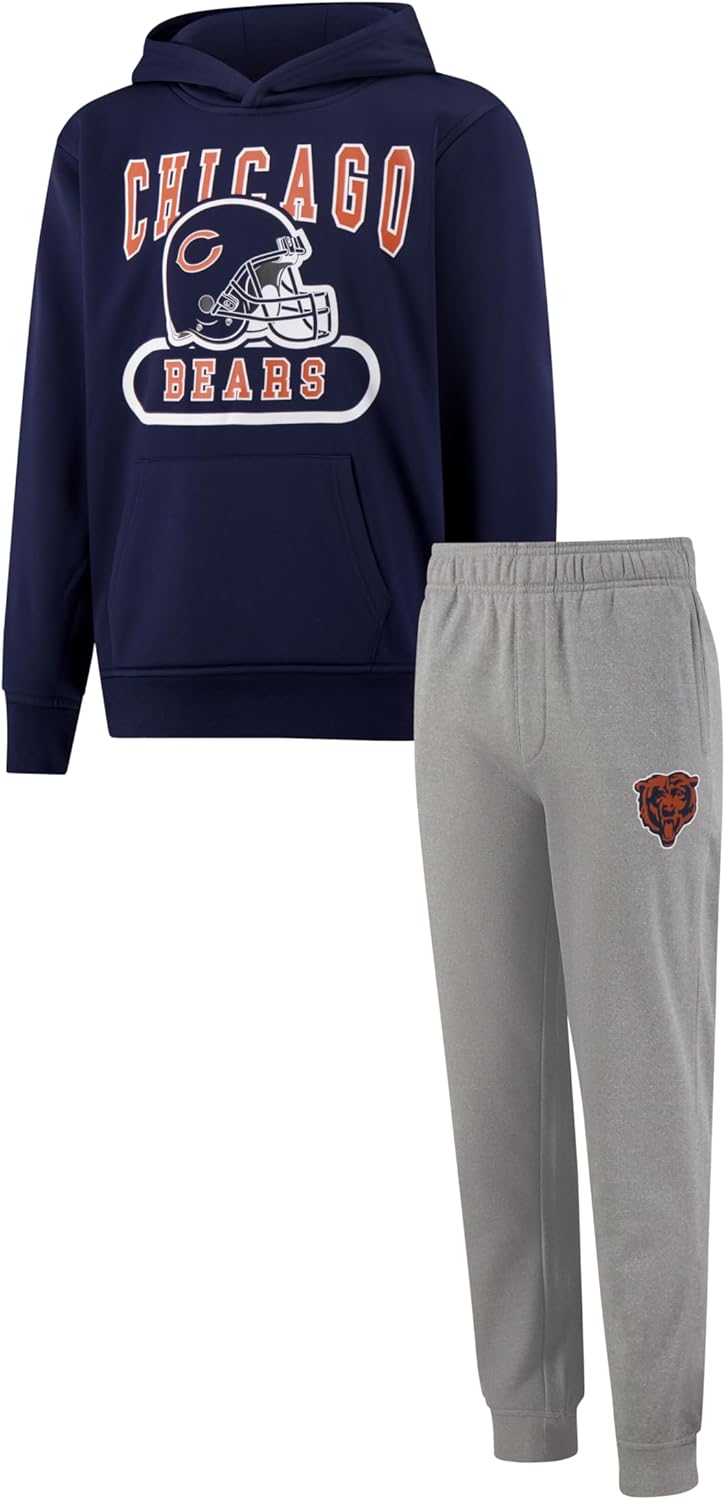 Ultra Game Youth NFL Official Extra Soft Fleece Hoodie Sweatshirt