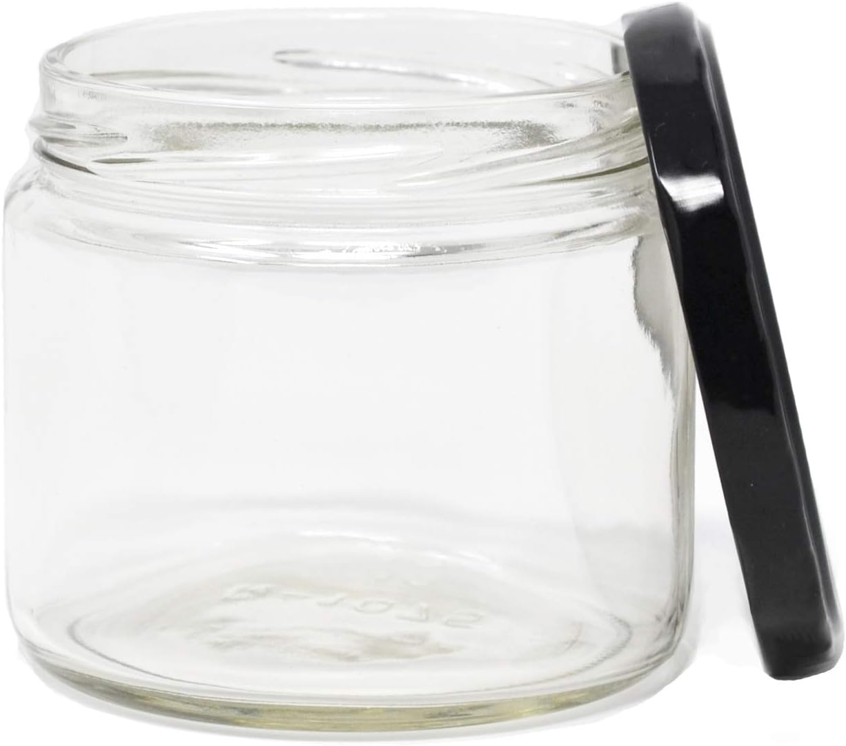 nicebottles Clear Glass Salsa Jars - Perfect for Canning