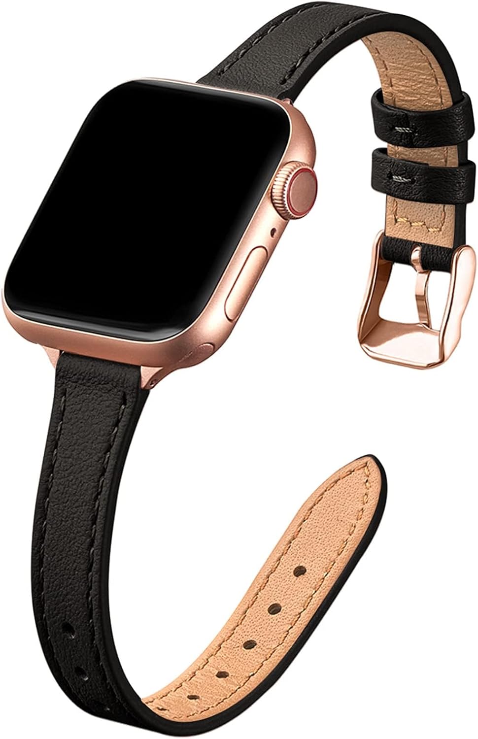 Premium Leather Slim Band for Apple Watch - STIROLL