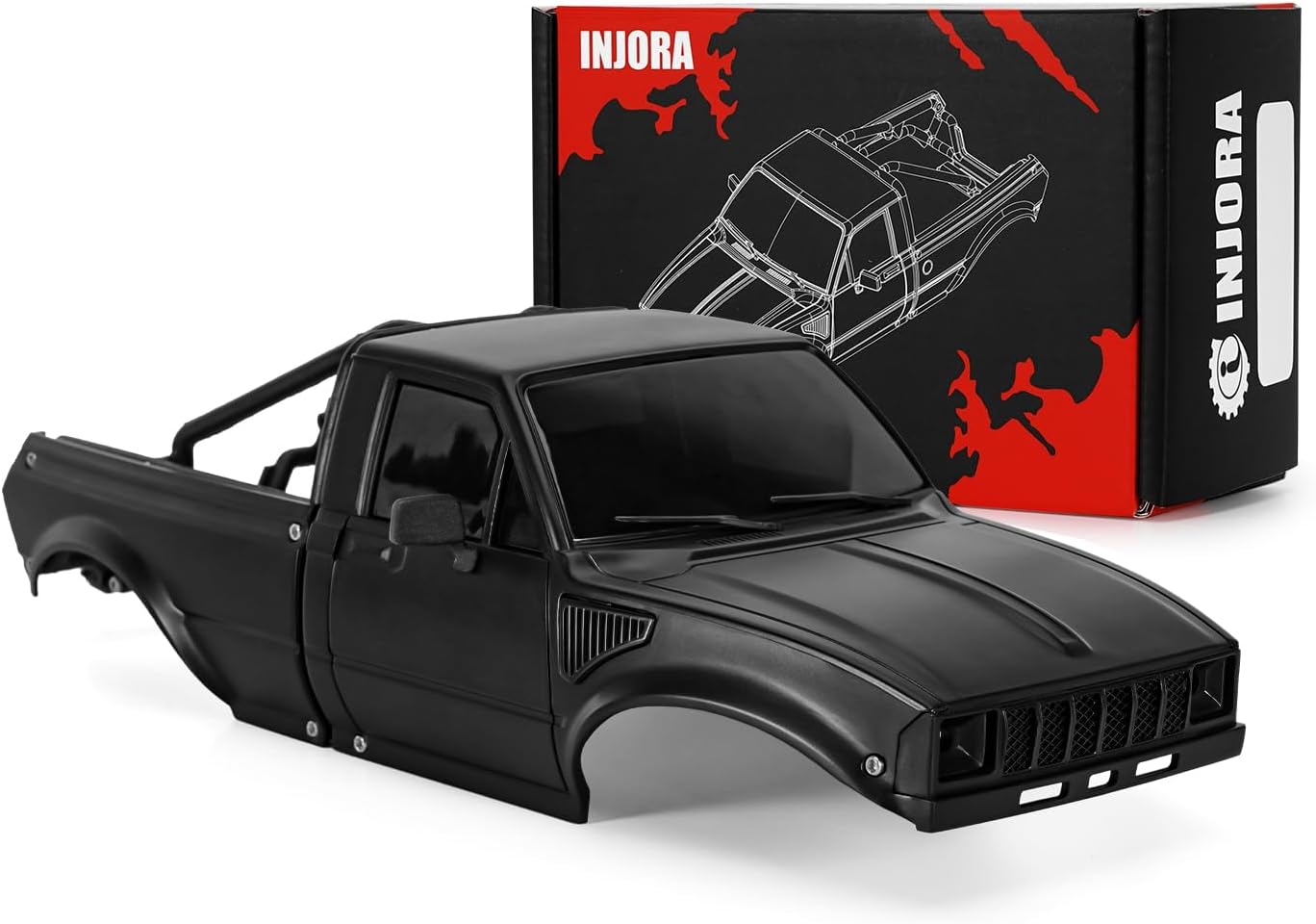 INJORA IR60-24 Pickup Hard Body Shell for 1/24 RC Crawlers
