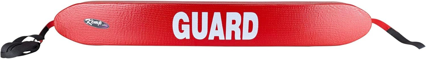 Kemp USA Lifeguard Rescue Tube with Mesh for Pool Safety
