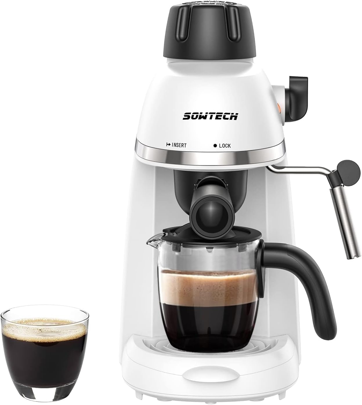 SOWTECH Espresso Machine: Frothy Lattes in Minutes!