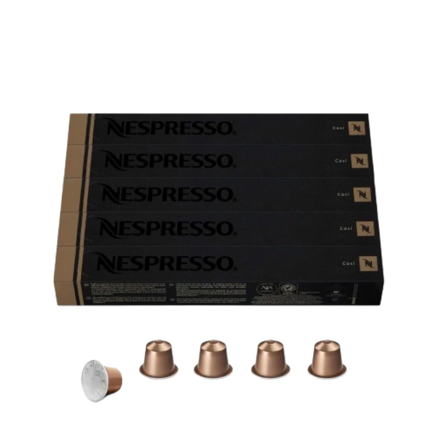 Nespresso Cosi Mild Roast Espresso Coffee Pods for Perfect Brews
