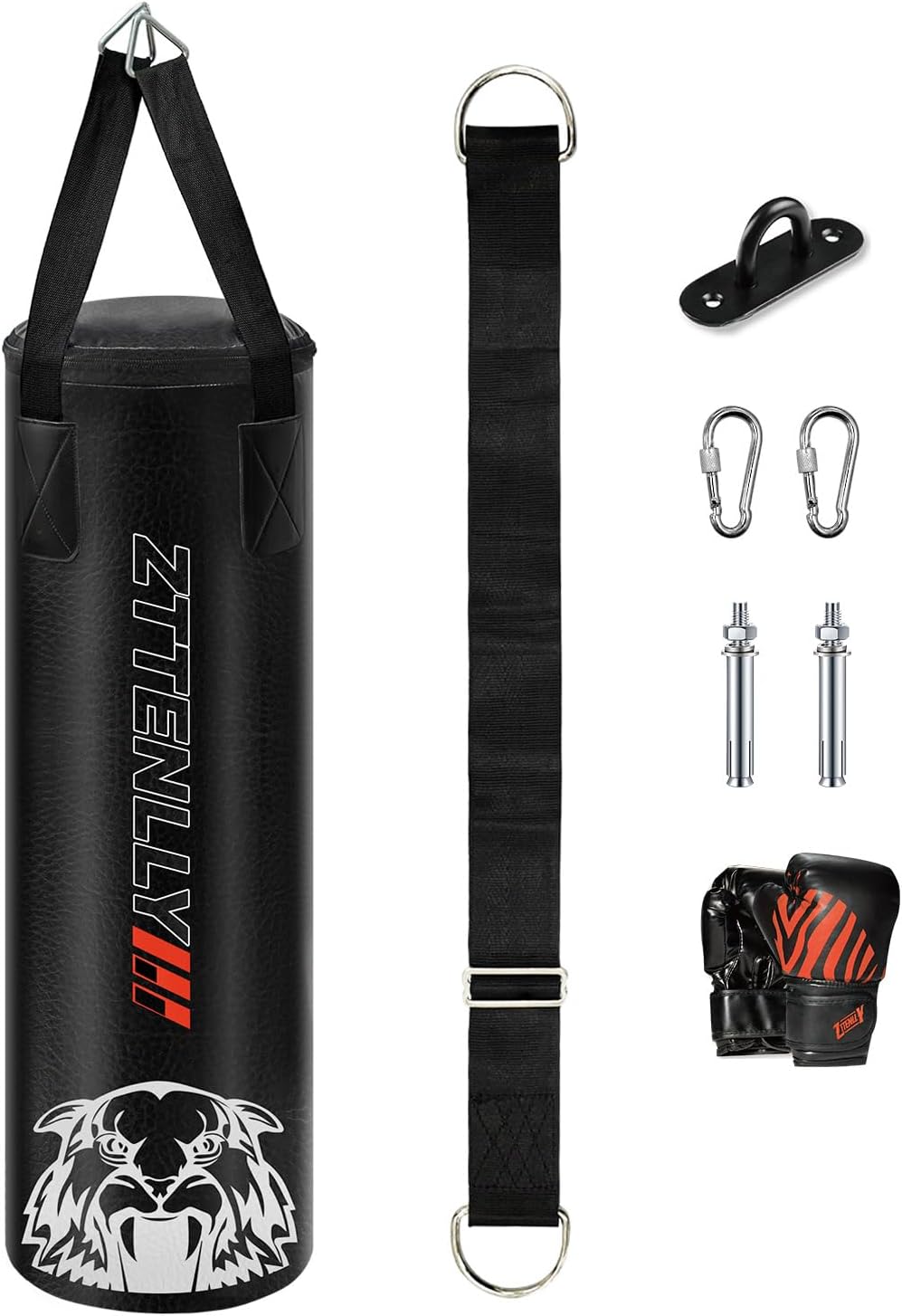 Adjustable PU Kids Punching Bag Set - Fun & Safe Boxing!