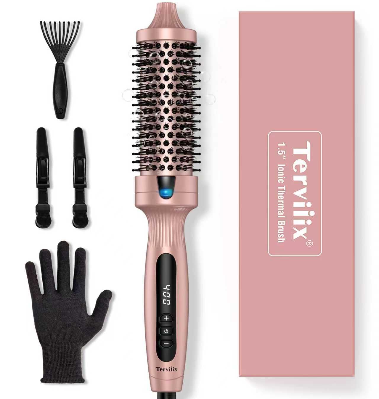 Terviiix Thermal Brush for Voluminous Style and Quick Heating
