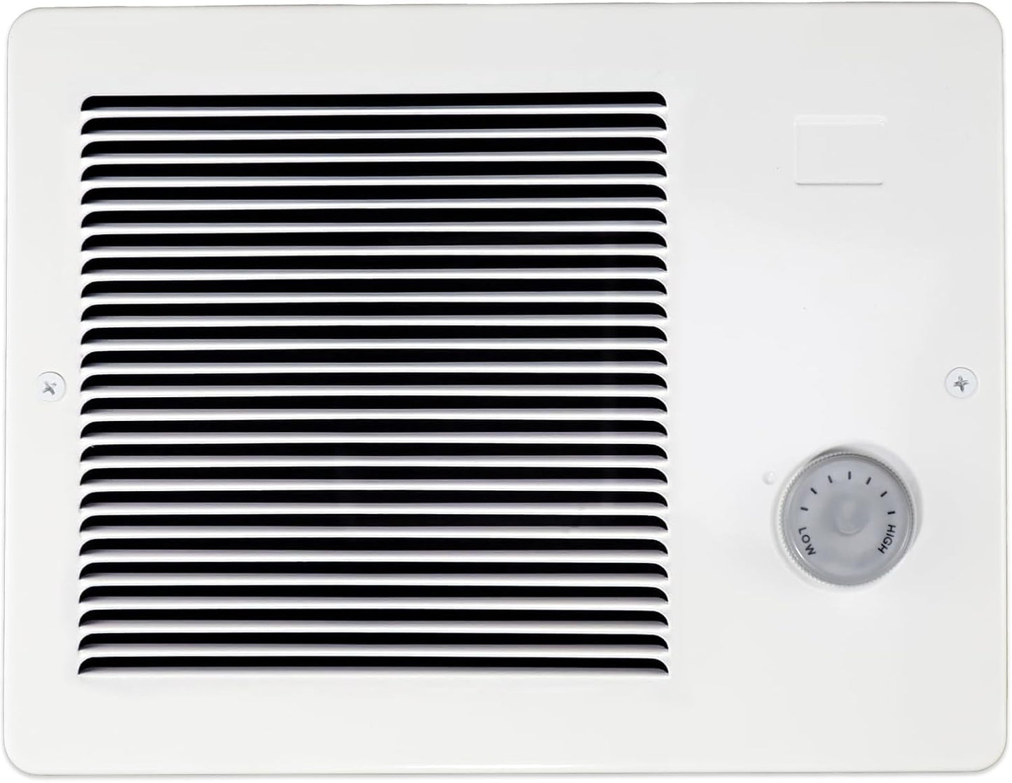 Silent Motor White Wall Heater - Rapid Heating