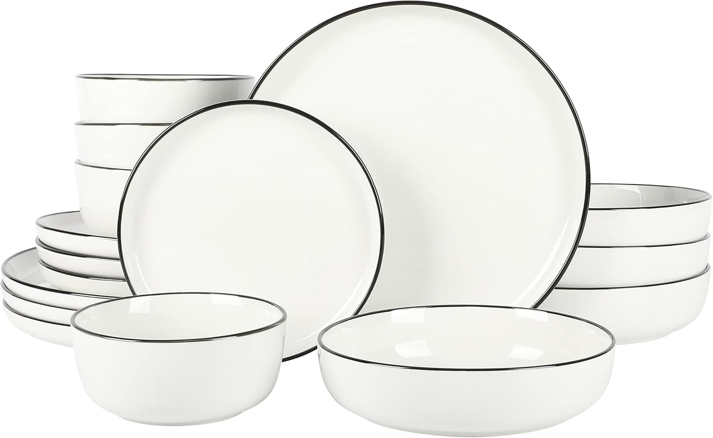 Gibson Home Oslo 16-Piece Dinnerware Set for Stylish Dining