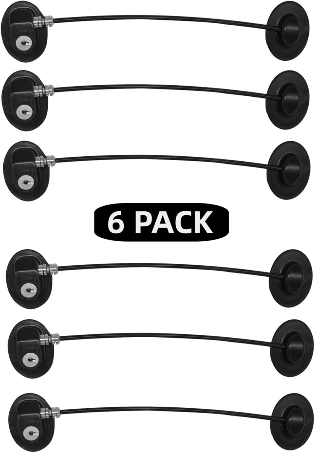 Refrigerator Door Lock and Multi-Function Safety Lock Set